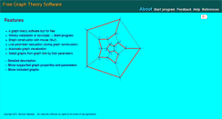Desktop Screenshot of free-graph-theory-software.org